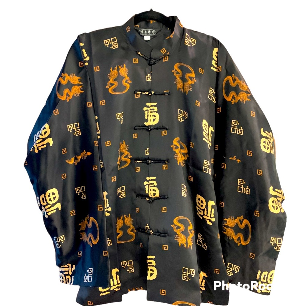 Asian Silk Jacket XL NWT